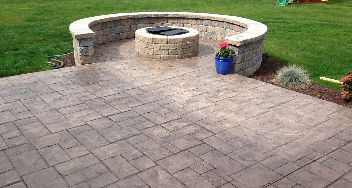 Stamped Concrete Patio